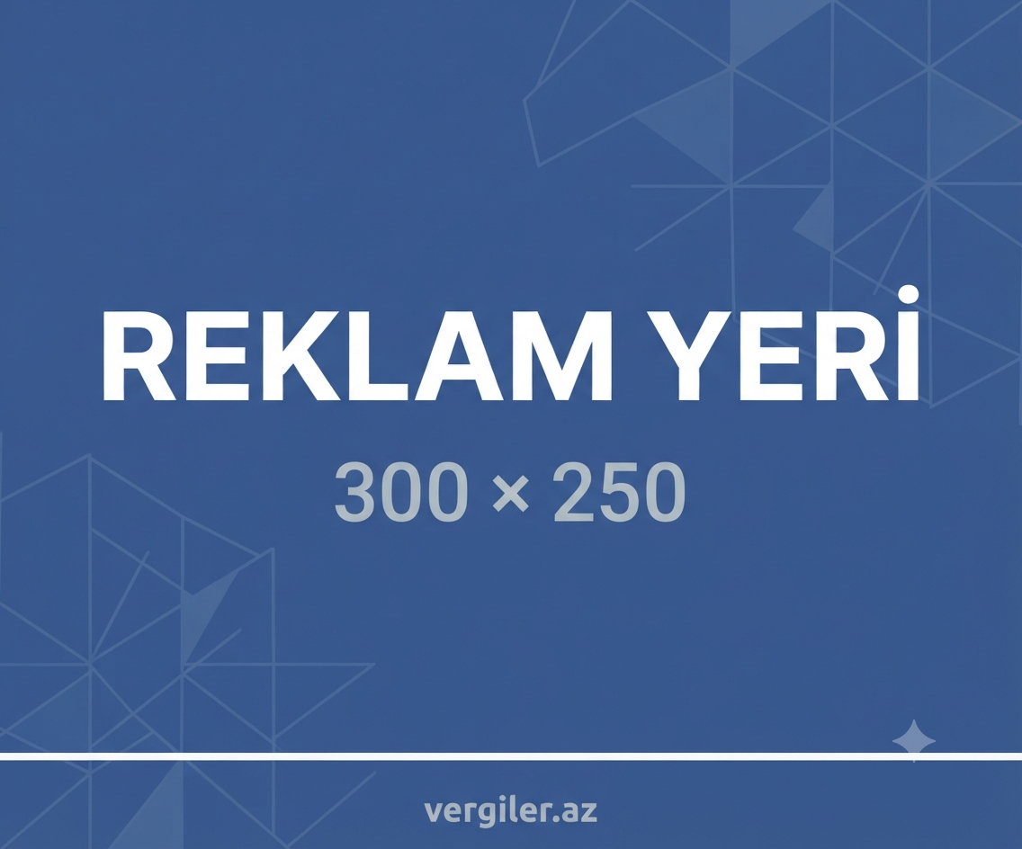 Vergilər.az — Reklam yeri